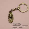 Zinc Alloy Egyptian Pharaoh Keychain Bag Charm Gift view 2