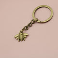 Metal Bee Keychain Minimalist Bag Charm Gift view 6