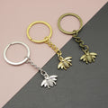 Metal Bee Keychain Minimalist Bag Charm Gift view 1