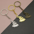 Metal Minimalist Peacock Keychain Bag Charm Gift view 1