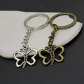 Metal Minimal Butterfly Keychain Bag Charm view 4