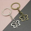 Metal Minimal Butterfly Keychain Bag Charm view 1