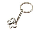 Metal Minimal Butterfly Keychain Bag Charm view 5