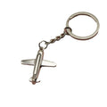 Zinc Alloy Minimalist Airplane Keychain For Travel Gift view 5