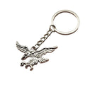 Zinc Alloy Simple Eagle Keychain Bag Charm Gift view 5