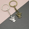 Metal Angel Love Keychain Gift view 1