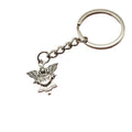 Metal Angel Love Keychain Gift view 5
