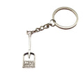 Metal Shovel Shape Keychain Creative Key Ring Gift view 5