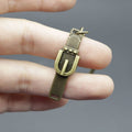 Metal Belt Buckle Keychain Fashion Key Ring Gift view 4