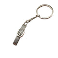 Metal Belt Buckle Keychain Fashion Key Ring Gift view 5