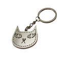 Zinc Alloy Cute Big Cat Keychain Pet Bag Charm Gift view 5