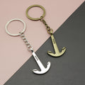 Zinc Alloy Minimalist Anchor Keychain Bag Charm Gift view 1