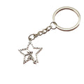 Metal Star Butterfly Angel Keychain For Bag Charm Gift view 5