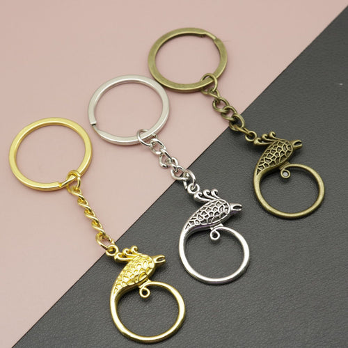 Zinc Alloy Phoenix Ethnic Style Keychain Bag Charm Gift