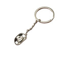 Metal Cowboy Hat Keychain Bag Charm view 5