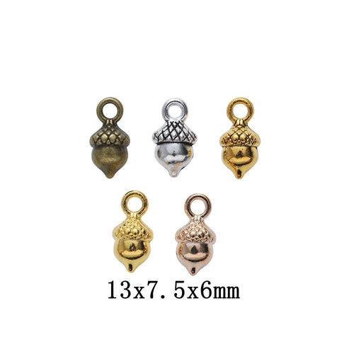 Zinc Alloy Pinecone Charm Pendant No.139454 for DIY Necklace Bracelet Jewelry Making