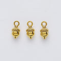 Zinc Alloy Pinecone Charm Pendant No.139454 for DIY Necklace Bracelet Jewelry Making view 4