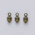 Zinc Alloy Pinecone Charm Pendant No.139454 for DIY Necklace Bracelet Jewelry Making view 2