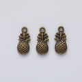 Zinc Alloy Pineapple Charm Pendant for DIY Necklace Bracelet Jewelry Making view 2