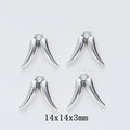 Antique Silver Zinc Alloy Chili Pepper Charm Pendant for DIY Necklace Bracelet Jewelry Making view 1