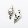 Zinc Alloy Ice Cream Charm Pendant for DIY Necklace Bracelet Jewelry Making view 2