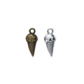 Zinc Alloy Ice Cream Charm Pendant for DIY Necklace Bracelet Jewelry Making view 4