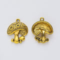 Zinc Alloy Mushroom Charm Pendant No.931674 for DIY Necklace Bracelet Jewelry Making view 4