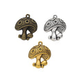 Zinc Alloy Mushroom Charm Pendant No.931674 for DIY Necklace Bracelet Jewelry Making view 5