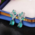 Korean Short Drop Earrings, Delicate Elegant 2024 Summer Fashion Earrings For Women And Socialites view 4