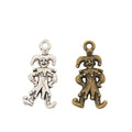 Zinc Alloy Clown Charm Pendant for DIY Necklace Bracelet Jewelry Making view 4