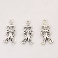 Zinc Alloy Clown Charm Pendant for DIY Necklace Bracelet Jewelry Making view 2