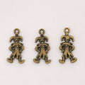 Zinc Alloy Clown Charm Pendant for DIY Necklace Bracelet Jewelry Making view 3
