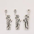 Zinc Alloy Statue Of Liberty Charm Pendant for DIY Necklace Bracelet Jewelry Making view 3