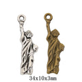 Zinc Alloy Statue Of Liberty Charm Pendant for DIY Necklace Bracelet Jewelry Making view 1