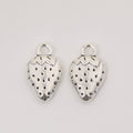 Zinc Alloy Strawberry Charm Pendant for DIY Necklace Bracelet Jewelry Making view 3