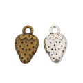 Zinc Alloy Strawberry Charm Pendant for DIY Necklace Bracelet Jewelry Making view 4