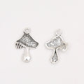 Zinc Alloy Mushroom Charm Pendant for DIY Necklace Bracelet Jewelry Making view 3