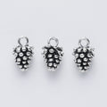 Zinc Alloy Pine Cone Charm Pendant No.949317 for DIY Necklace Bracelet Jewelry Making view 3
