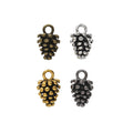 Zinc Alloy Pine Cone Charm Pendant No.949317 for DIY Necklace Bracelet Jewelry Making view 5