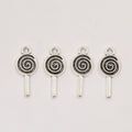 Zinc Alloy Lollipop Charm Pendant for DIY Necklace Bracelet Jewelry Making view 3