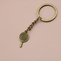 Zinc Alloy Lollipop Donut Keychain Sweet Bag Charm Gift view 6