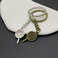 Zinc Alloy Lollipop Donut Keychain Sweet Bag Charm Gift view 4