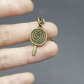 Zinc Alloy Lollipop Donut Keychain Sweet Bag Charm Gift view 3