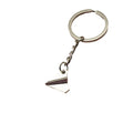 Metal Paper Plane Keychain Bag Charm view 5