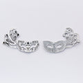 Zinc Alloy Mask Charm Pendant No.127831 for DIY Necklace Bracelet Jewelry Making view 3