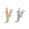 Zinc Alloy Athlete Charm Pendant for DIY Necklace Bracelet Jewelry Making view 4