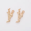 Zinc Alloy Athlete Charm Pendant for DIY Necklace Bracelet Jewelry Making view 3