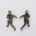 Gold Zinc Alloy Charm Pendant No.855499 for DIY Necklace Bracelet Jewelry Making view 3