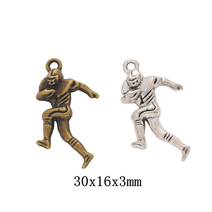 Gold Zinc Alloy Charm Pendant No.855499 for DIY Necklace Bracelet Jewelry Making