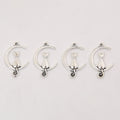 Zinc Alloy Crescent Moon Charm Pendant No.197966 for DIY Necklace Bracelet Jewelry Making view 3